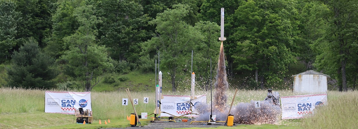 CanSat Competition 2024; Monterey, Virginia. (Photo: U.S. Naval Research Laboratory/Ivan Galysh)
