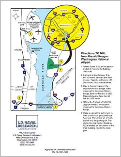 map of naval research laboratory